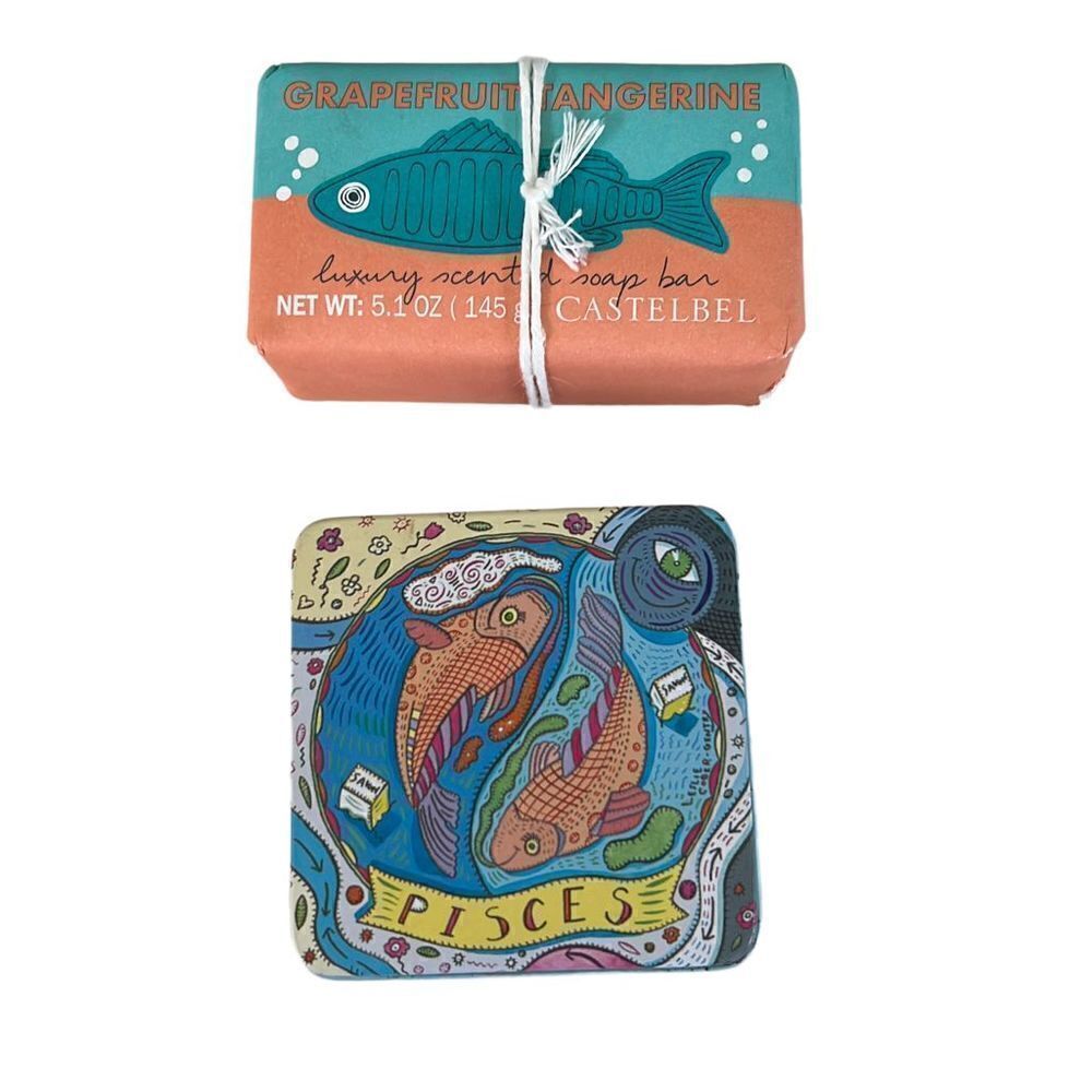 Pisces Collection Soap Bundle 2 pc  Luxury Scented Soap Decor